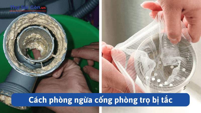 Cách phòng ngừa cống phòng trọ bị tắc