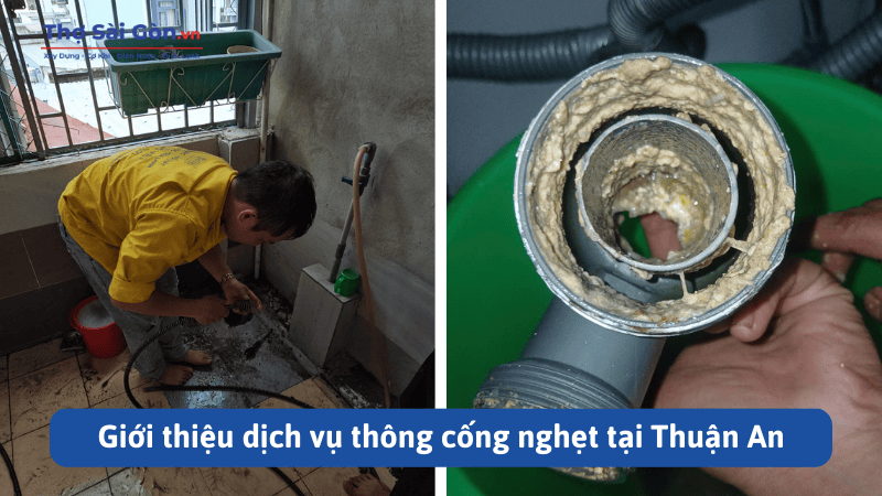 dịch vụ thông cống nghẹt tại Thuận An