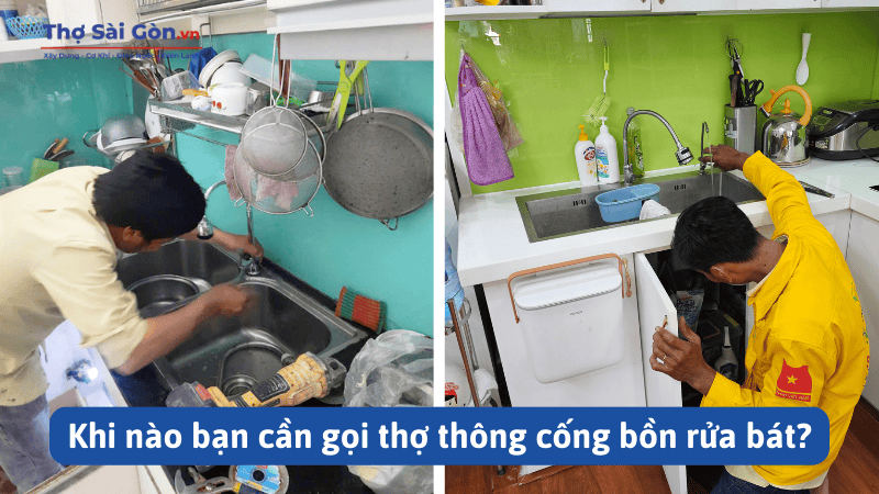 Top 10 cách thông cống bồn rửa bát nhanh chóng 5 Khi nào bạn cần gọi thợ thông cống bồn rửa bát?