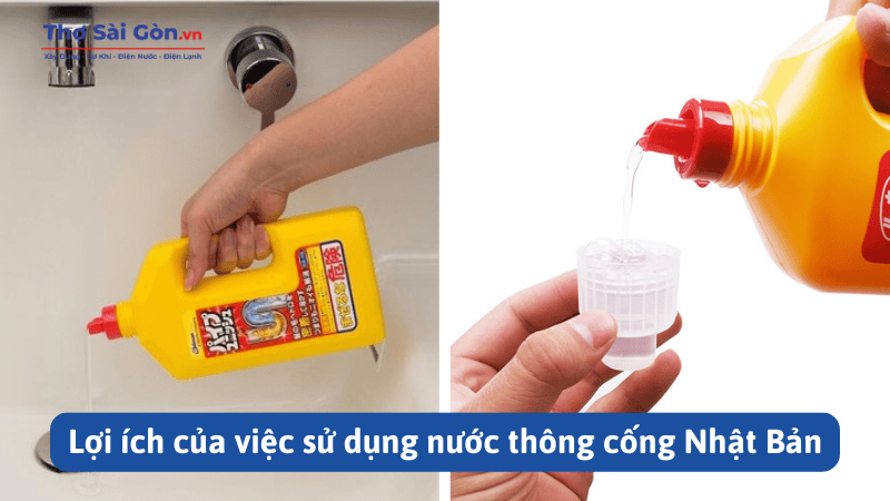 Lợi ích của việc sử dụng nước thông cống Nhật Bản
