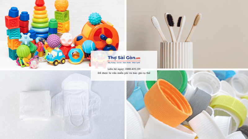 Những loại vật cứng thường gây tắc bồn cầu