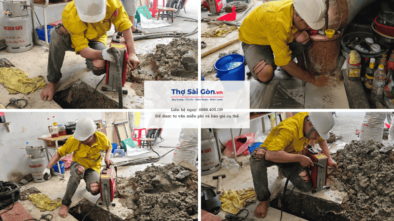 Thông cống nghẹt Đồng Nai - Bảo hành dài hạn 5 Quy trình thông cống nghẹt tại Đồng Nai