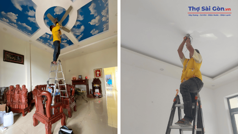 Cần thợ sửa quạt trần quận 11 - Gọi 0888 405 139 4 Tại sao, nên chọn Thợ Sài Gòn sửa quạt trần tại quận 11?