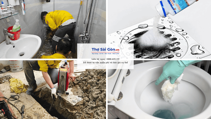 Tại sao nên chọn Thợ Sài Gòn thông cống nghẹt tại quận 11?