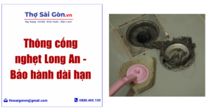 Thông cống nghẹt Long An