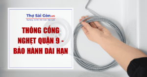 Thông cống nghẹt quận 9