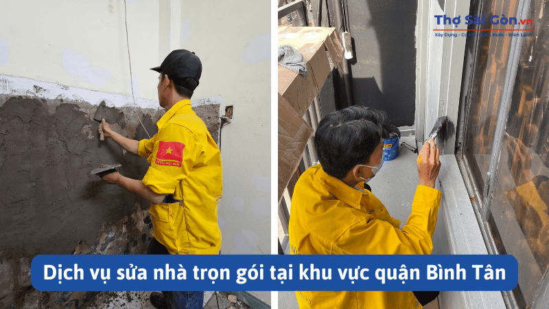 Cần thợ sửa nhà quận Bình Tân - Gọi ngay 0888 405 139 3 dịch vụ sửa nhà trọn gói tại khu vực quận Bình Tân