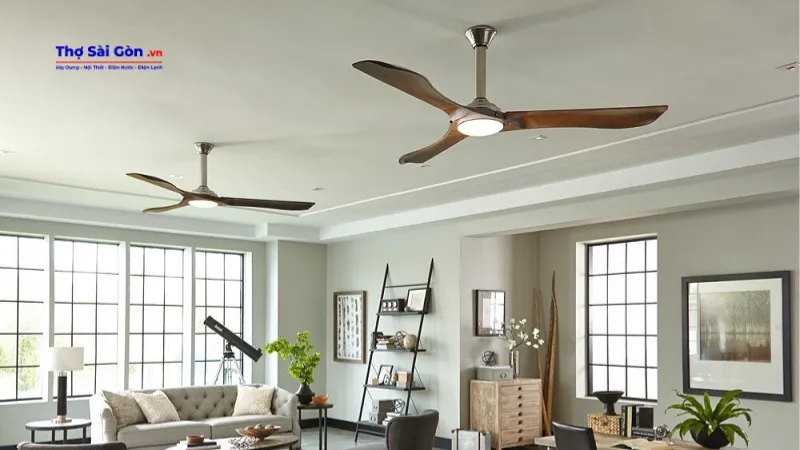 Mách bạn sơ đồ đấu dây quạt trần điện cơ 91 3 Nguyên lý hoạt động của quạt trần điện cơ 91