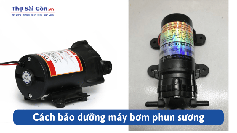 Dịch vụ sửa máy bơm phun sương giả rẻ, có bảo hành 4 Cách bảo dưỡng máy bơm phun sương
