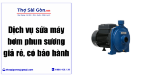 Dịch vụ sửa máy bơm Panasonic
