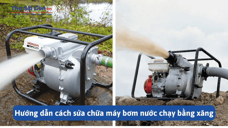 Hướng dẫn cách sửa chữa máy bơm nước chạy bằng xăng 2 Hướng dẫn cách sửa chữa máy bơm nước chạy bằng xăng