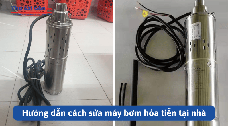 Hướng dẫn cách sửa máy bơm hỏa tiễn tại nhà
