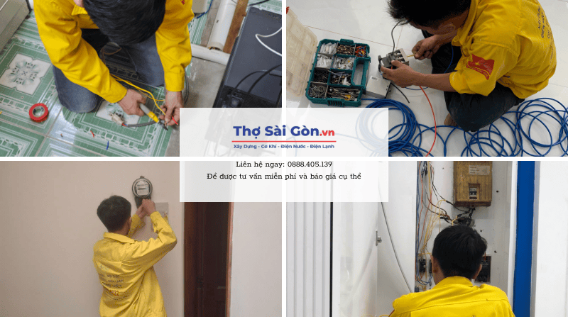 Tìm thợ lắp đồng hồ điện quận Thủ Đức - Gọi 0888 405 139 5 Quy trình lắp đặt đồng hồ điện tại Thủ Đức