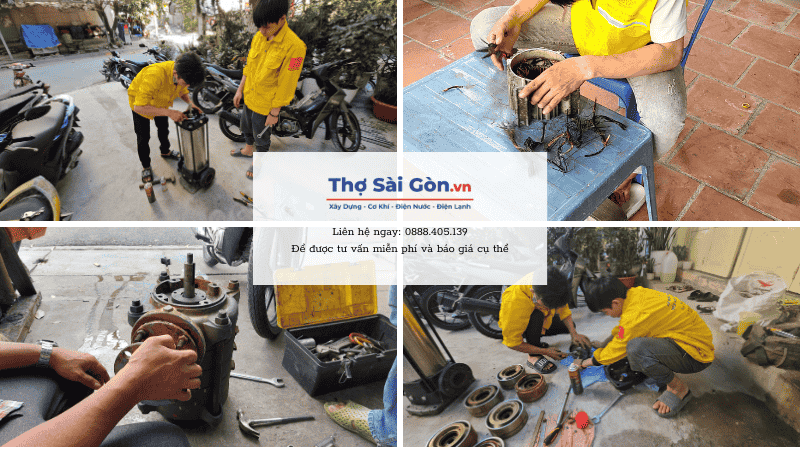 Thợ sửa máy bơm nước tại quận 11 - Gọi 0888 405 139 5 Quy trình sửa máy bơm nước tại quận 11