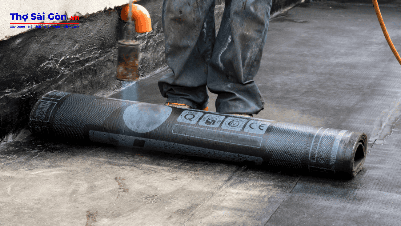 Sử dụng màng chống thấm tự dính