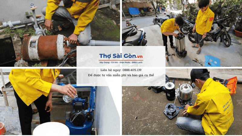 Tại sao nên chọn Thợ Sài Gòn vệ sinh máy bơm nước tại Bình Chánh?