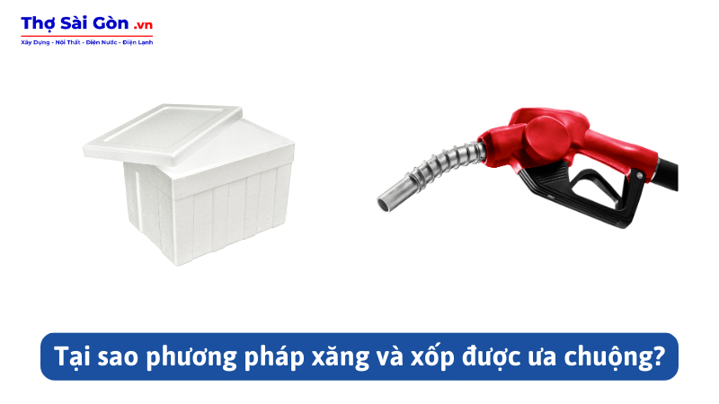 Hướng dẫn chống dột mái tôn bằng xăng và xốp 3 Tại sao phương pháp xăng và xốp được ưa chuộng?