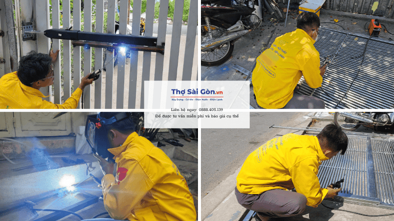 Các dịch vụ sửa cửa kéo của Thợ Sài Gòn