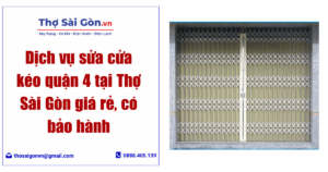 sửa cửa kéo quận 4