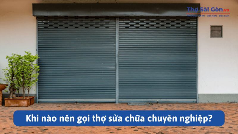 Khi nào nên gọi thợ sửa chữa chuyên nghiệp?