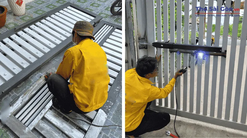 Thợ sửa cửa sắt quận 2 tại Thợ Sài Gòn giá rẻ, có bảo hành 2 Lý do chọn Thợ Sài Gòn để sửa cửa sắt tại Quận 2