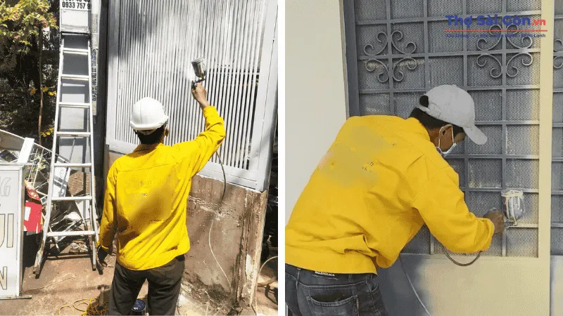 Dịch vụ sửa cửa sắt quận Gò Vấp của Thợ Sài Gòn, có bảo hành 5 Mẹo bảo quản cửa sắt để tăng độ bền