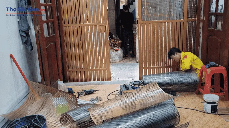 Các dịch vụ sửa cửa sắt quận Bình Thạnh của Thợ Sài Gòn