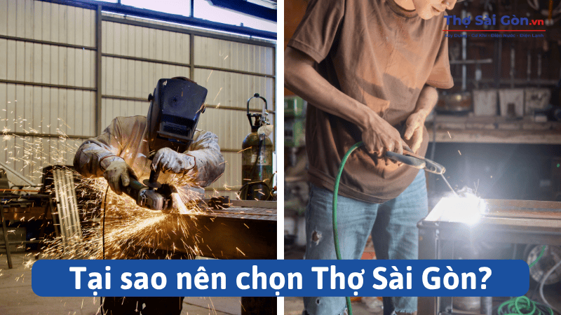Thợ sửa cửa sắt quận 10 giá rẻ, bảo hành dài hạn 5 Tại sao nên chọn Thợ Sài Gòn?