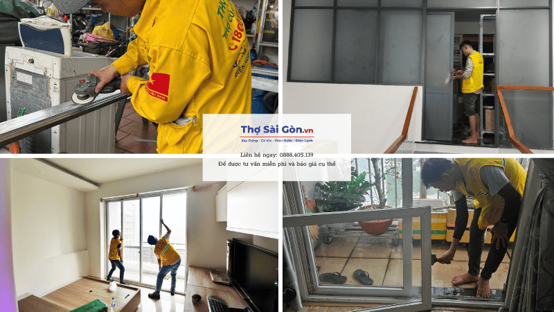 Dịch vụ sửa cửa kéo quận Bình Thạnh tại Thợ Sài Gòn 2 Dịch vụ sửa cửa kéo quận Bình Thạnh có gì đặc biệt?