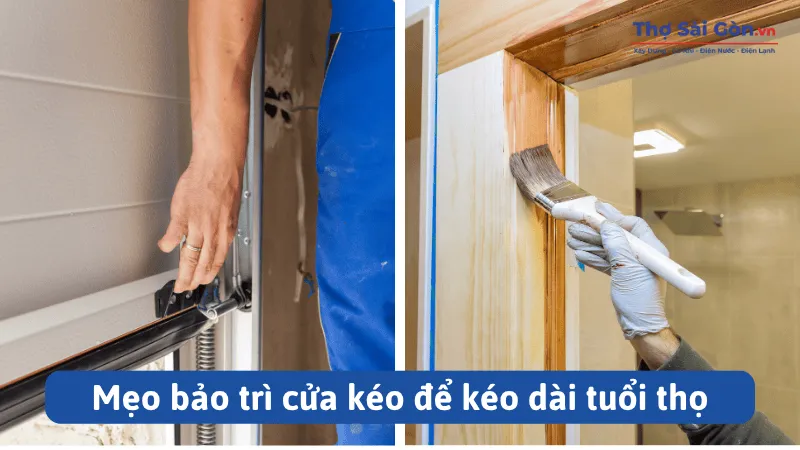 Dịch vụ sửa cửa kéo Bình Chánh chuyên nghiệp, có bảo hành 5 Mẹo bảo trì cửa kéo để kéo dài tuổi thọ