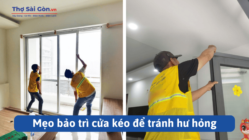 Dịch vụ sửa cửa kéo Quận 12 uy tín, giá rẻ 5 Mẹo bảo trì cửa kéo để tránh hư hỏng
