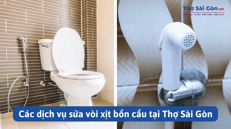 Dịch vụ sửa vòi xịt bồn cầu​ nhanh chóng, có bảo hành 2