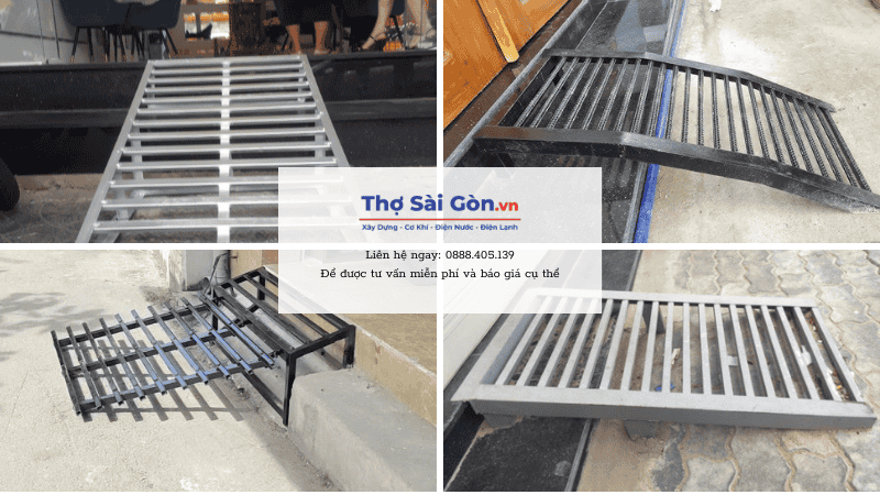 Thợ hàn dốc dắt xe giá rẻ, nhanh chóng 4 Các loại dốc dắt xe mà Thợ Sài Gòn nhận làm