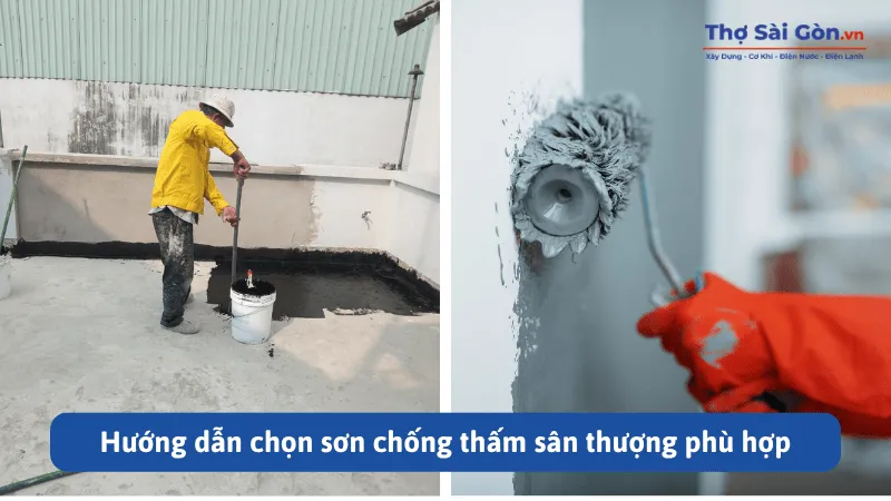 Top 10 loại sơn chống thấm sân thượng tốt nhất 3 Hướng dẫn chọn sơn chống thấm sân thượng phù hợp