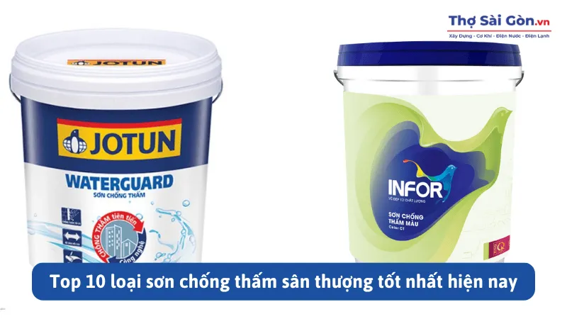 Top 10 loại sơn chống thấm sân thượng tốt nhất 2 Top 10 loại sơn chống thấm sân thượng tốt nhất hiện nay
