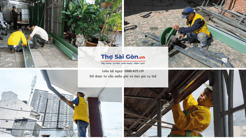 Lý do chọn dịch vụ sửa máng xối Quận 4 của Thợ Sài Gòn