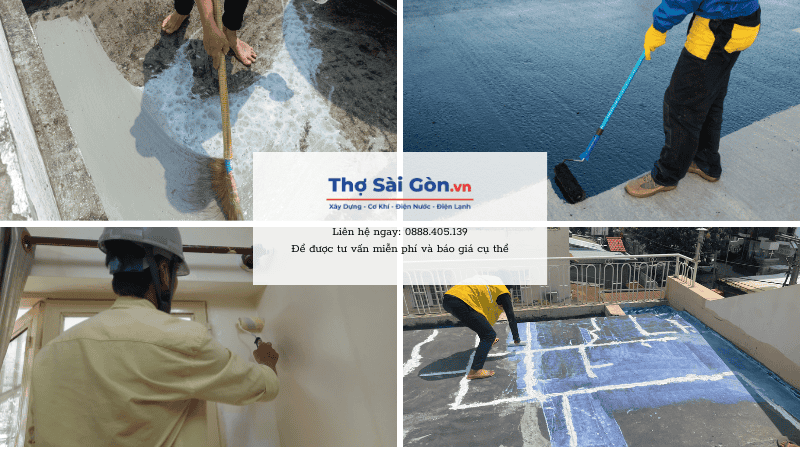 Chống thấm sân thượng bằng màng khò đơn giản, hiệu quả 3 So sánh màng khò nóng với các phương pháp khác