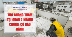 Thợ chống thấm tại quận 2