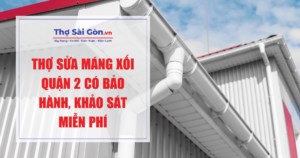 Thợ sửa máng xối Quận 2