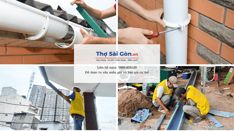 Sửa máng xối quận Bình Tân nhanh chóng, có bảo hành 3 Dịch vụ sửa chữa máng xối tại quận Bình Tân