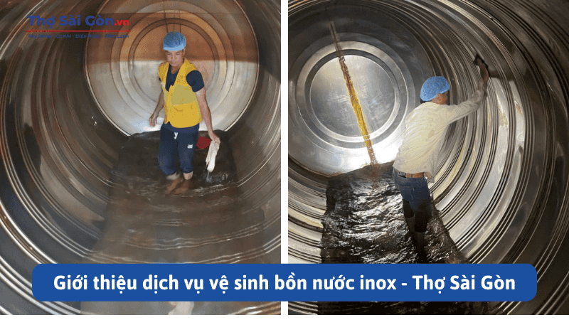 Dịch Vụ Vệ Sinh Bồn Nước INOX tại TP.HCM 3 Giới thiệu dịch vụ vệ sinh bồn nước inox - Thợ Sài Gòn