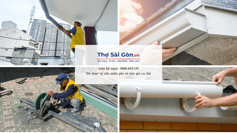 Lý do chọn dịch vụ sửa máng xối Quận 8 của Thợ Sài Gòn