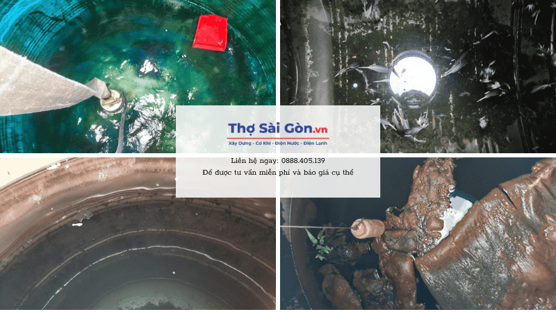 Dịch Vụ Vệ Sinh Bồn Nước INOX tại TP.HCM 5 Nguyên nhân làm cho bồn chứa nước bị bẩn