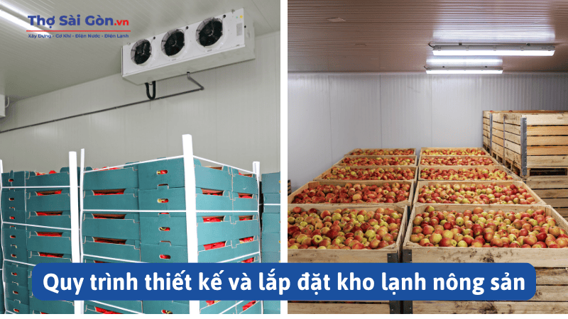 Báo giá lắp đặt kho lạnh nông sản, bảo hành lâu dài 3 Quy trình thiết kế và lắp đặt kho lạnh nông sản