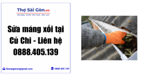 Sửa máng xối tại Củ Chi