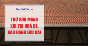 Thợ sửa máng xối tại Nhà Bè
