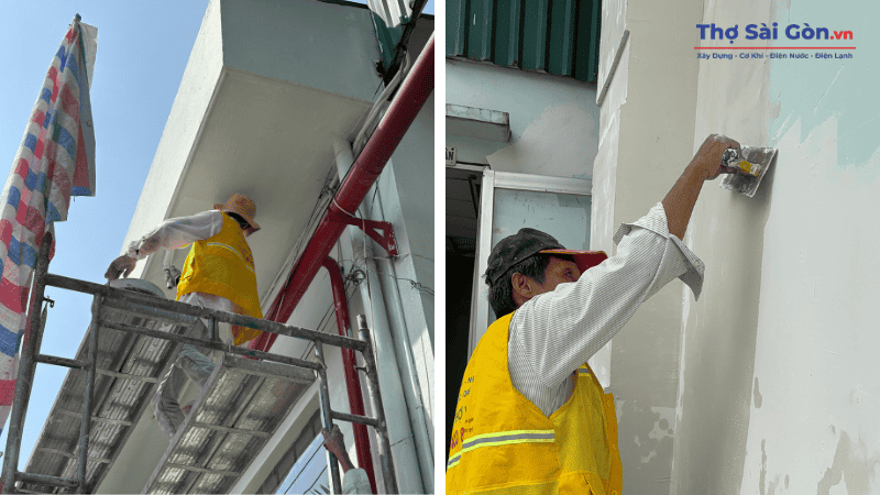 Sử dụng sơn chống thấm