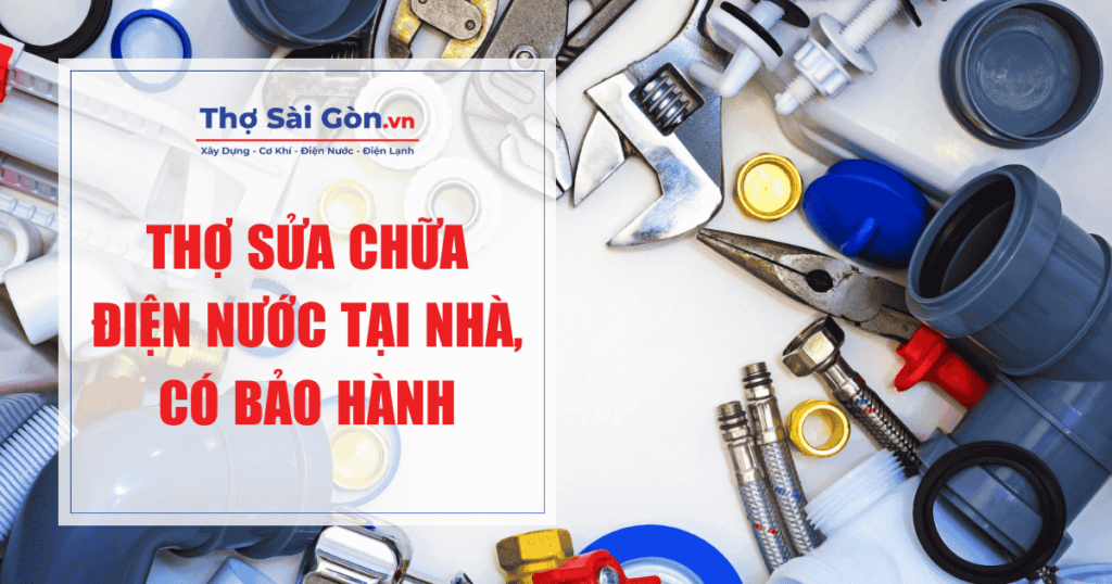 Thợ sửa chữa điện nước tại nhà