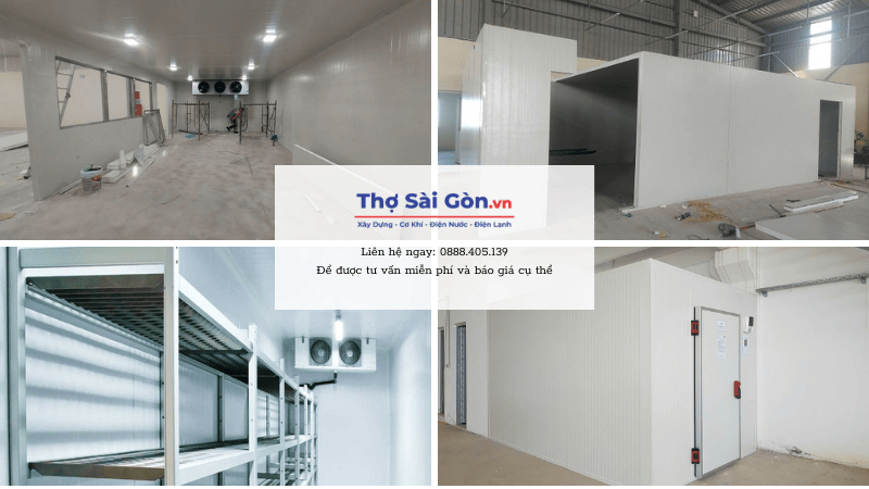 Cấu tạo kho lạnh bảo quản thịt
