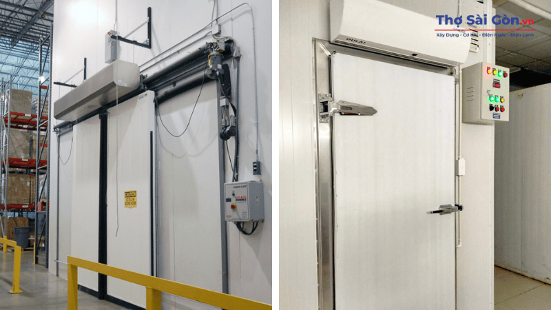 Cấu tạo quạt chắn gió kho lạnh